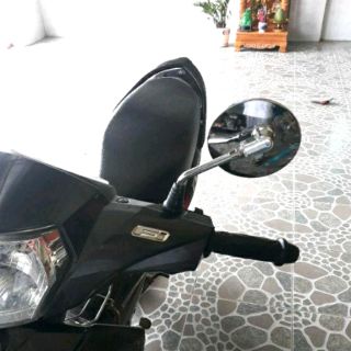 Kính chiếu hậu tròn lồi to kiểu thái gắn nhiều loại xe