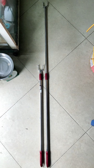 Cây,gậy lấy đồ phơi quần áo inox