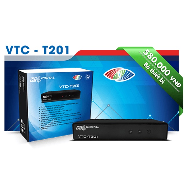 Đầu kỹ thuật số VTC T201 chính hãng