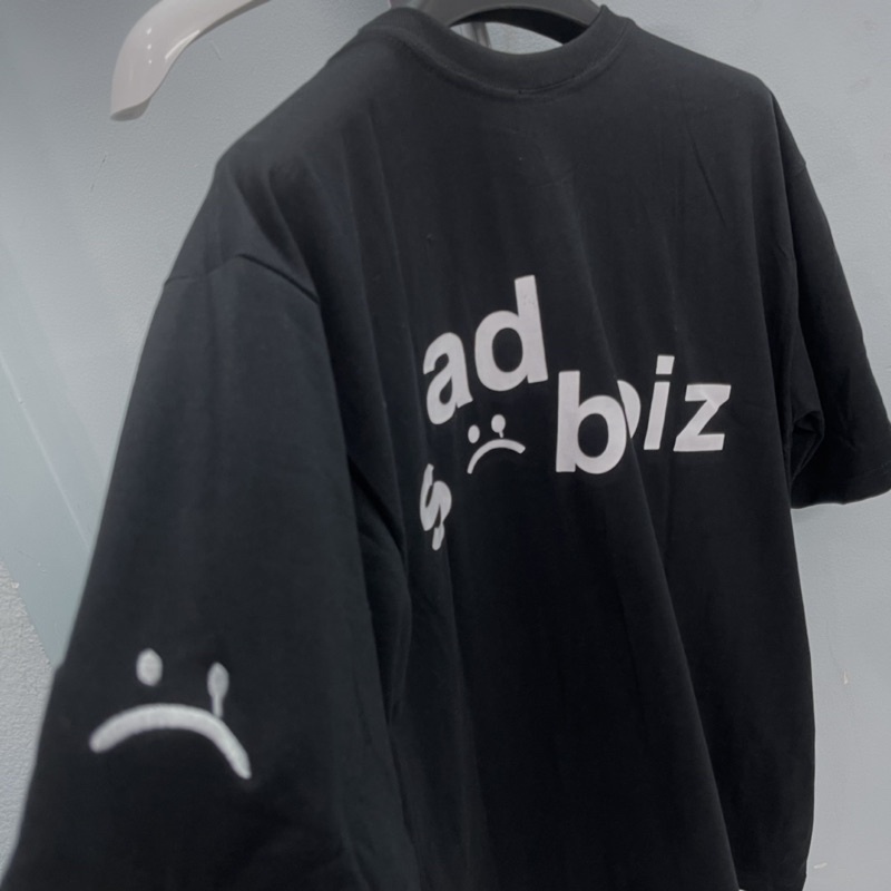 Áo thun sad boiz signature hình thêu mặt cười nam nữ full KUN SHOP | BigBuy360 - bigbuy360.vn