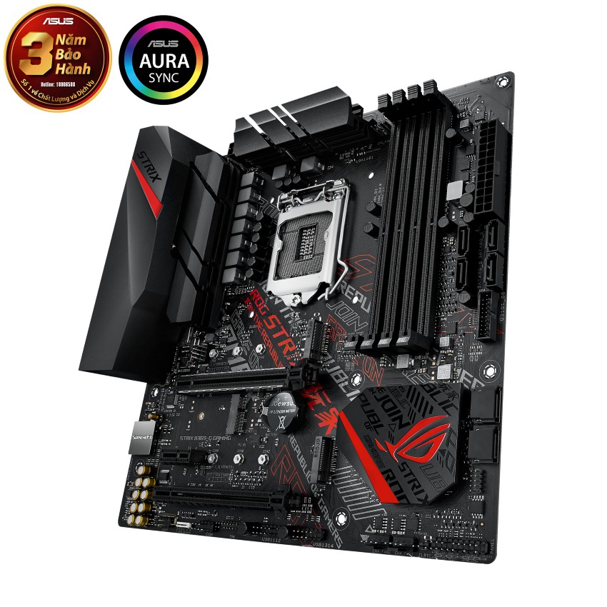 Mainboard ASUS ROG STRIX B365-G GAMING (Intel B365 , Socket 1151, m-ATX, 4 khe RAM DDR4) | BigBuy360 - bigbuy360.vn