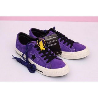 Converse One Star’74 Giày trượt băng chất lượng cao chống lông thú đã qua sử dụng Màu tím 35-44