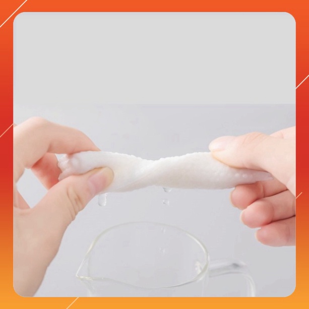 Giấy Lau Mặt Cuộn Túi Rút Màu Hồng Anh Đào Chất Cotton Dùng 1 Lần, Khăn Khô Cuộn Giấy Tẩy Trang Siêu Dai eleven_shop111