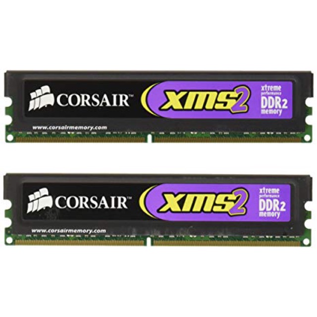 Ram Corsair 2G/DDR2-Bus 800 máy tính