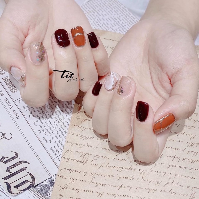 Nail box thiết kế mẫu hàn