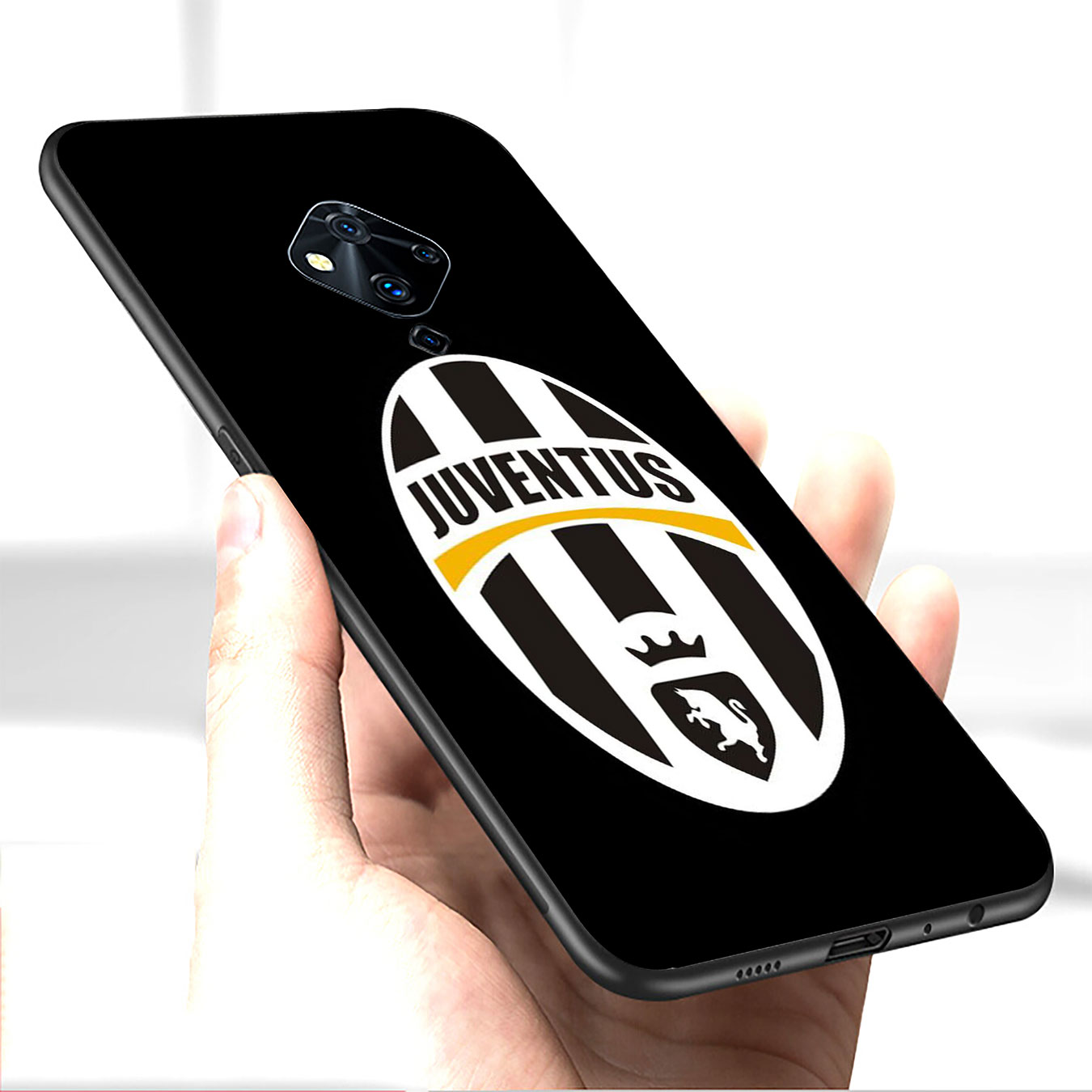 Ốp Điện Thoại Silicon Mềm In Logo Juventus Cho Oppo Realme C17 C15 C12 C11 7 X7 Narzo 20 Pro Realmec12