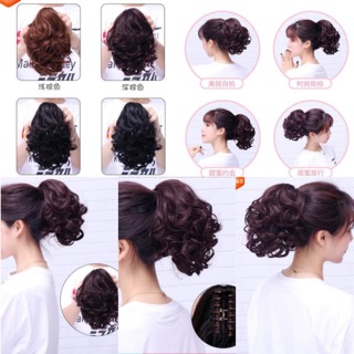 Tóc Giả Ngoạm Đuôi 25cm( Sỉ 55k)