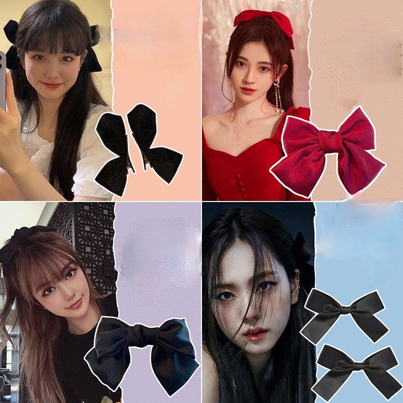 Kẹp tóc hình nơ thời trang mùa hè mới Nhật Bản 2021