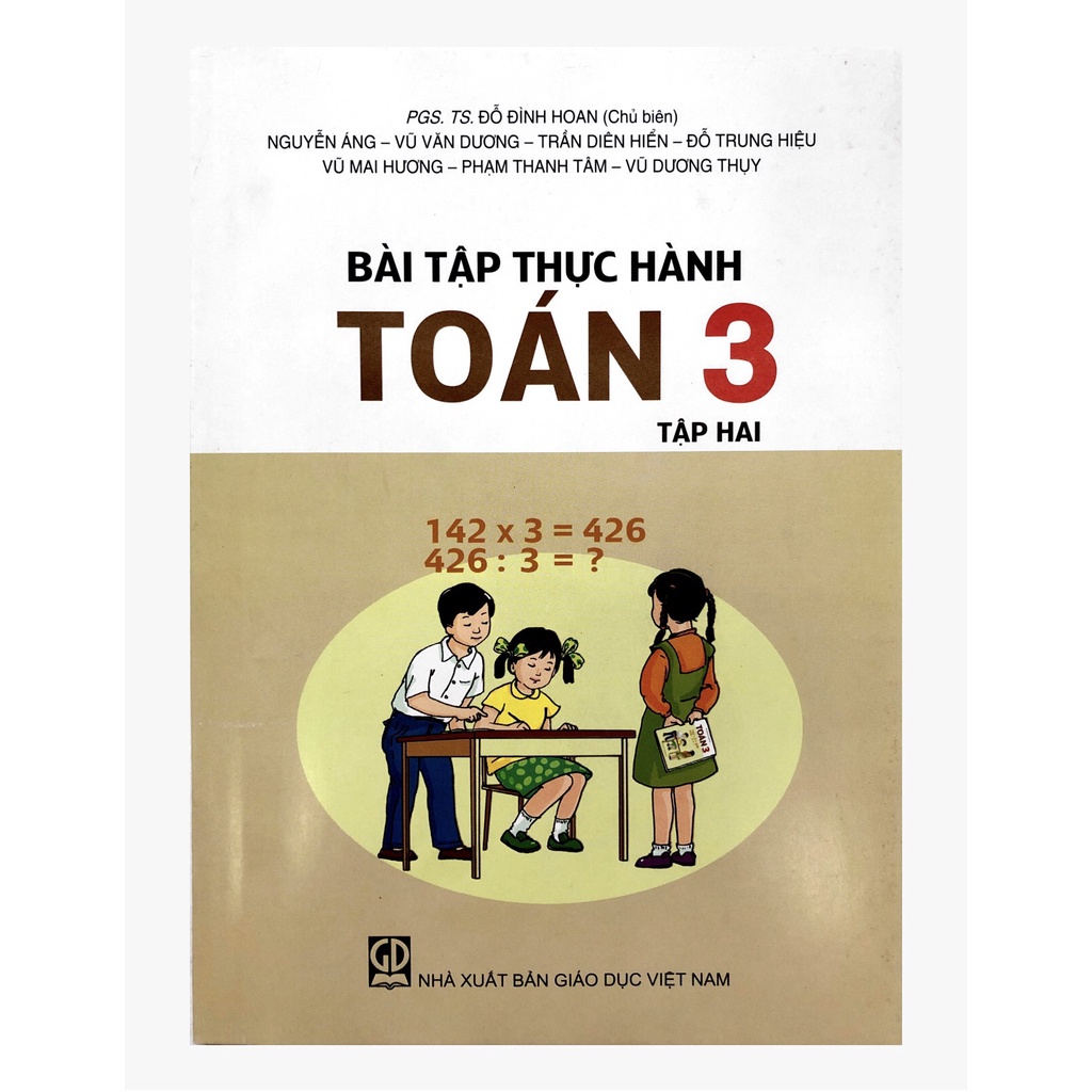 Sách - Bài tập thực hành toán 3 - NXB Giáo dục