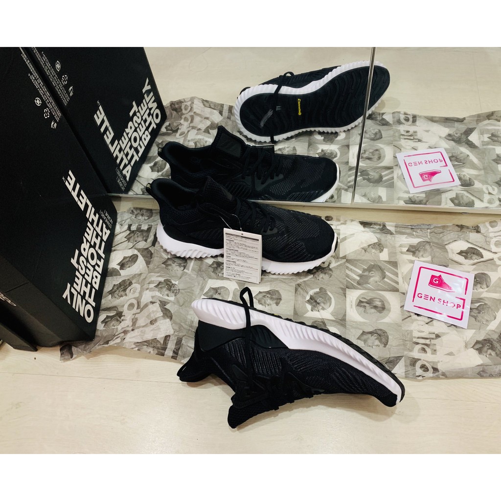 [shop sale] [ hàng cao cấp ] Giày Alphabounce Beyond Black/White (AC8273) - Chính Hãng [ mẫu đẹp ]