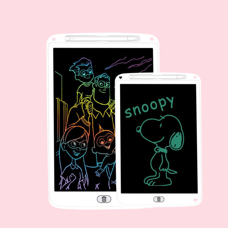 Bảng đen điện tử LCD JIASHI linh động có thể xóa được không bụi có viết/ vẽ graffiti cho bé