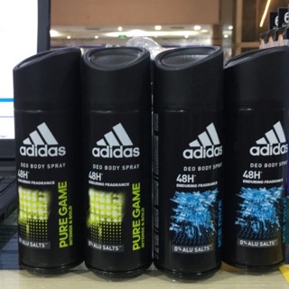 Xịt khử mùi toàn thân Nam ADIDAS Deo BoDy SPRAY 24h 150 ml