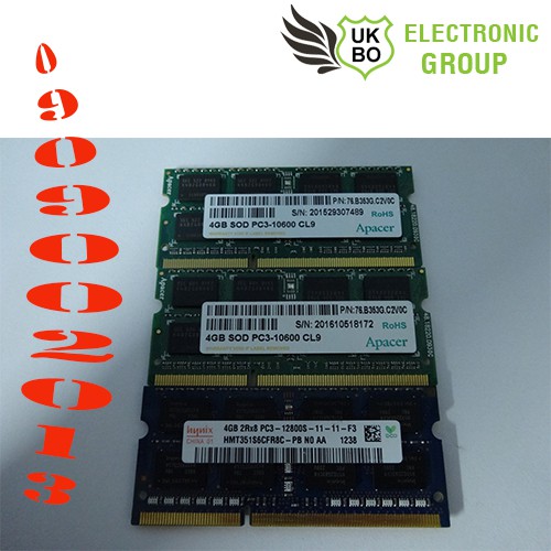 Bộ nhớ RAM Laptop DDR2 2GB BUSS 800/667
