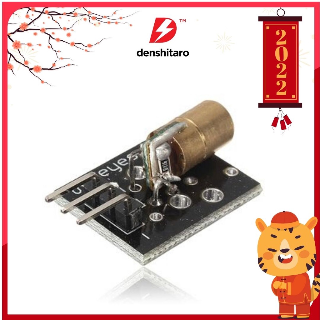 Denshitaro Module cảm biến lazer 5V KY-008 D00-198