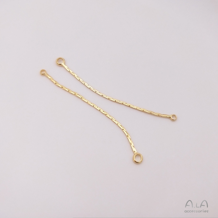 Bút Hai Đầu Mạ Vàng 14K Màu Sắc Dùng Làm Trang Sức diy