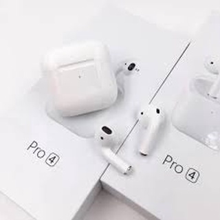 🚀Tai Nghe Bluetooth 🚀Tai Nghe Không Dây Apod PRO4  Định Vị, Đổi Tên,Cảm Ứng ,Sạc Không Dây Bảo Hành 6 Tháng