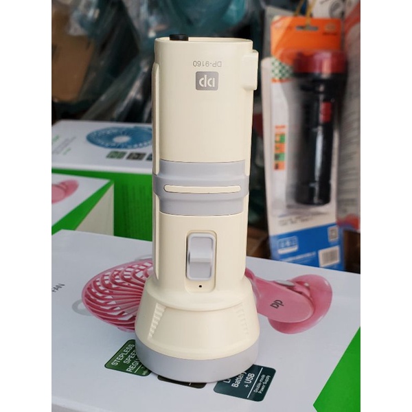 Đèn Pin Sạc Cầm Tay Mini DP Led 9160 Siêu Sáng