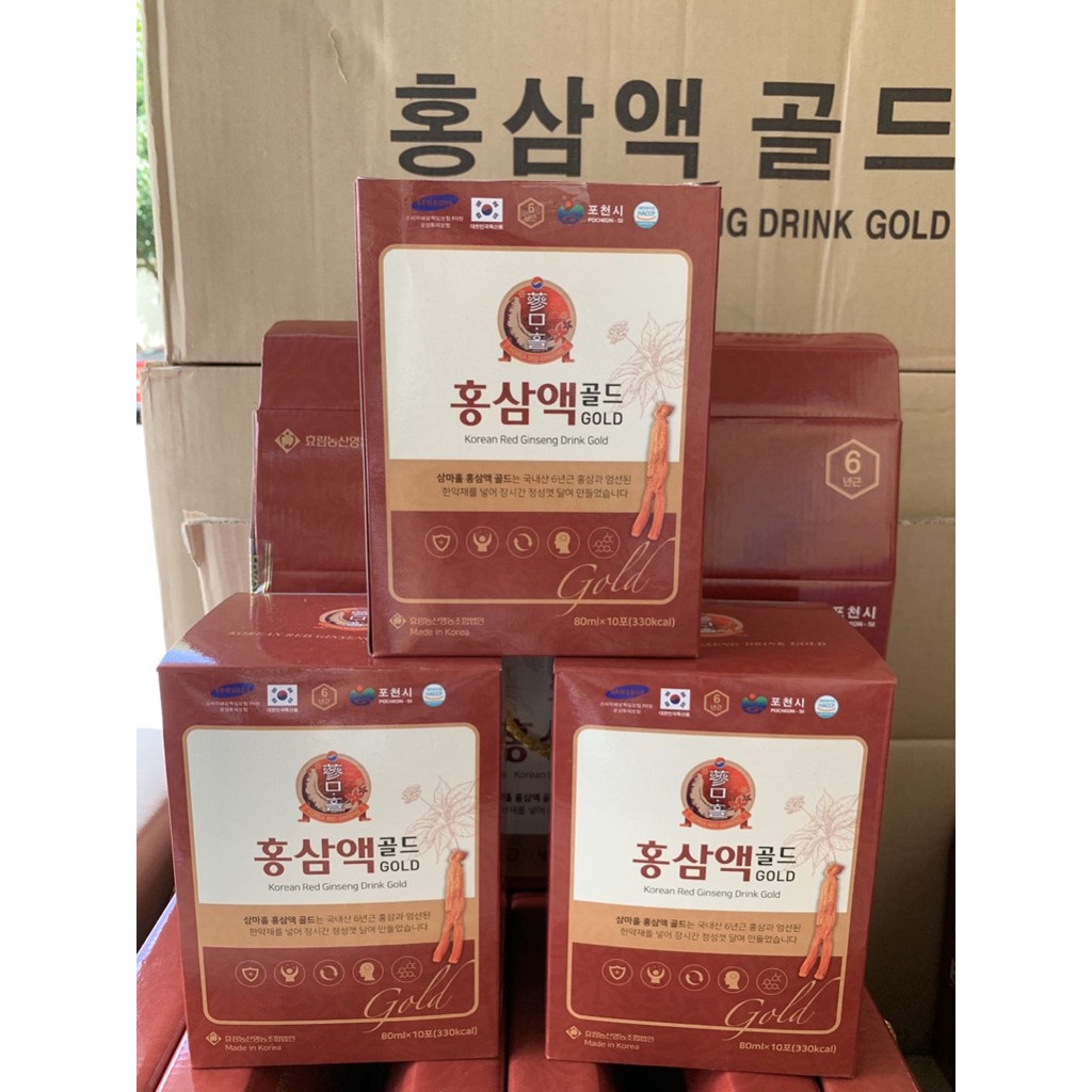 Nước hồng sâm 6 năm tuổi Hàn Quốc