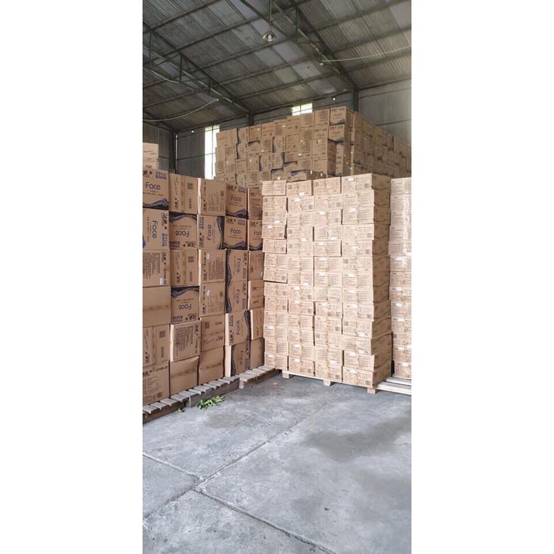 🍄🍄 Giấy ăn FACE hồng 120 tờ/ gói thùng 18 gói