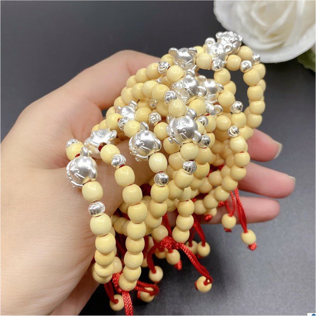 Vòng dâu cho bé🍁FREESHIP🍁Vòng dâu tránh tà con giáp chuột ngộ nghĩnh [vong cho be](Vòng Dâu Chuột) | BigBuy360 - bigbuy360.vn