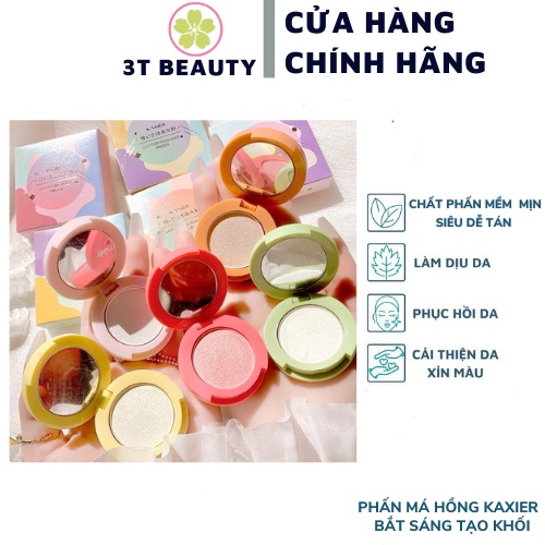 Phấn má hồng KAXIER màu sắc ánh kim cương bắt sáng tạo khối thời trang.