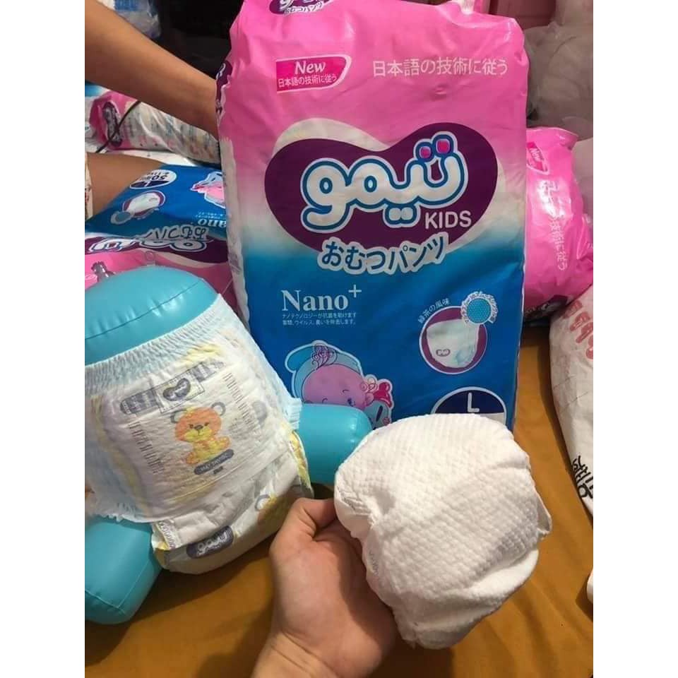 Bỉm Quần GOUKIDS cho bé 100 miếng đủ size M, L, XL,