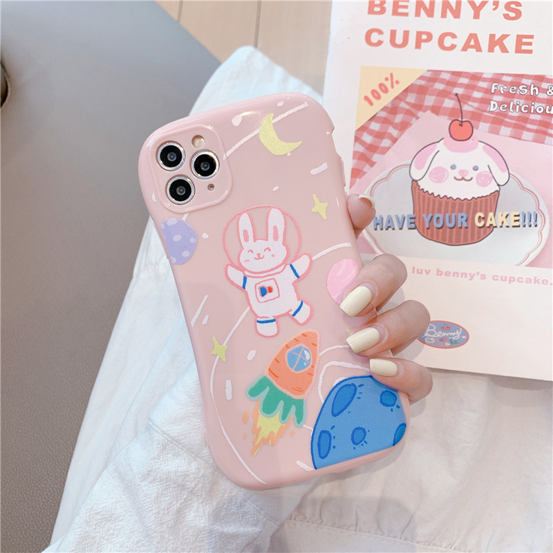 Ốp điện thoại có giá đỡ hình thỏ gấu cho iPhone12 Pro max iPhone11 Pro max SE2020 7plus 8plus 6plus XR xs XSMAX | BigBuy360 - bigbuy360.vn