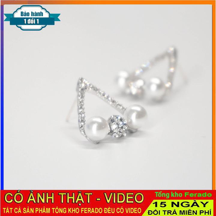 [ xả kho ] Bông tai nữ BT026 chất liệu bạc 925 thời trang hàn quốc