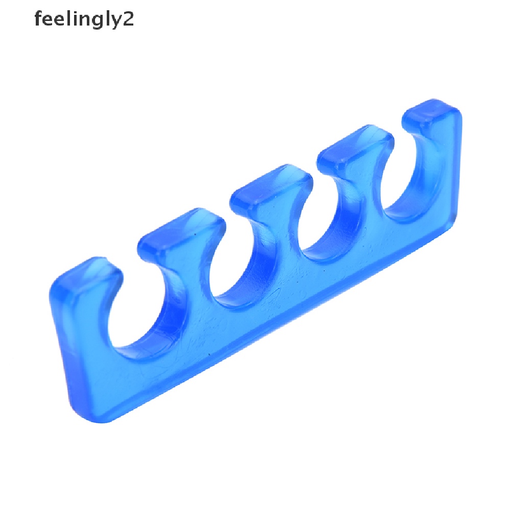 1 Cặp Dụng Cụ Tách Ngón Chân Bằng Silicon Mềm Tiện Dụng