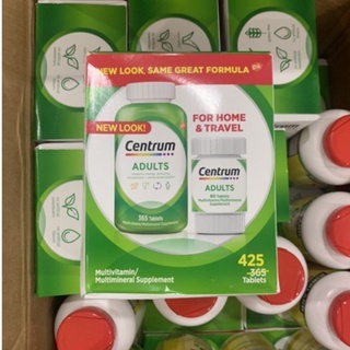 Viên tổng hợp Vitamin và Khoáng Chất Centrum 425 viên hàng chuẩn Mỹ