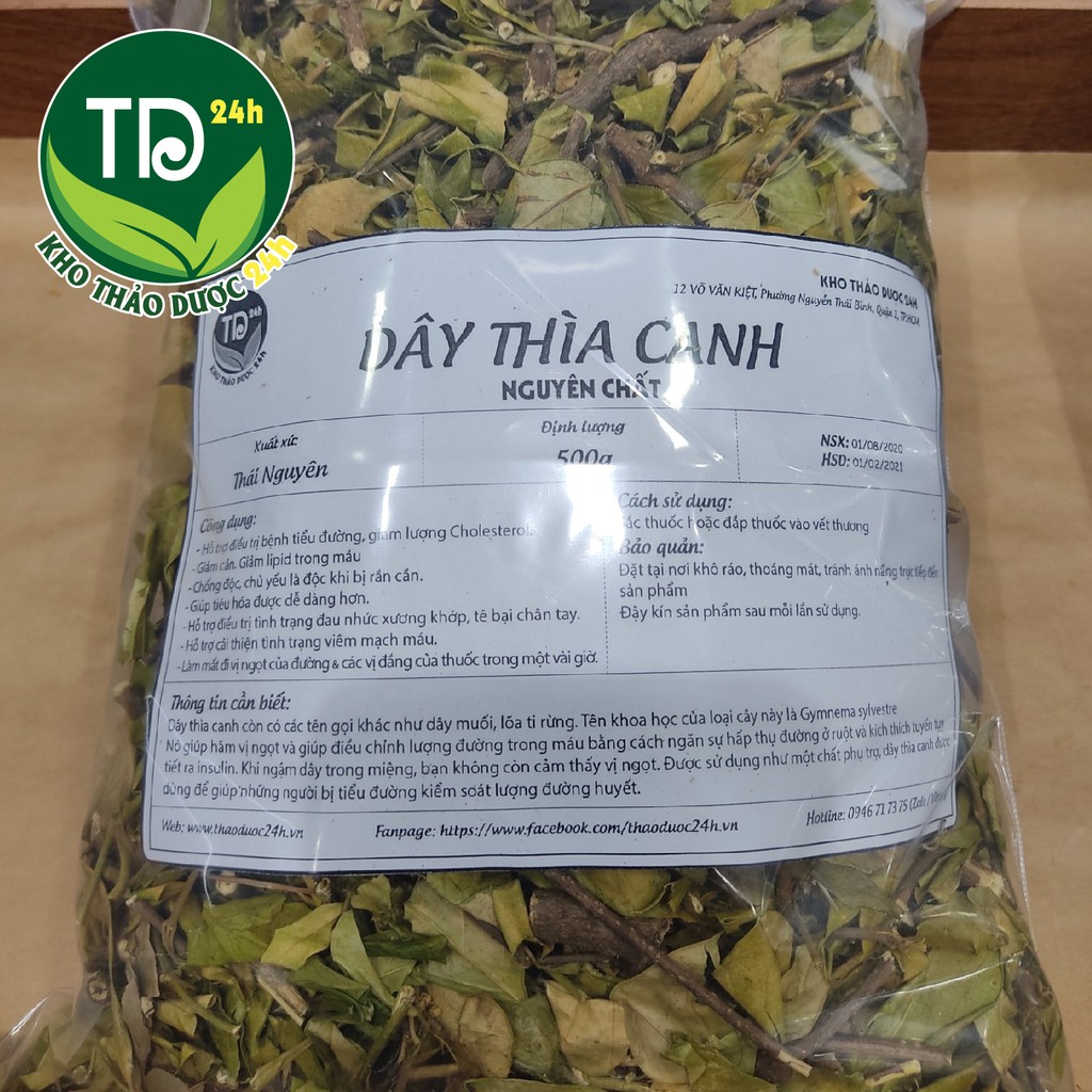 [1kg] Dây thìa canh Thái Nguyên trị mỡ máu cao, tiểu đường cực tốt I Farm24h