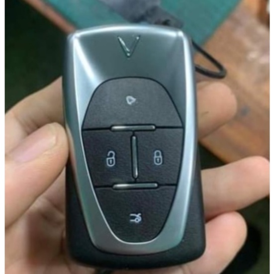 Bao Da Chìa Khóa Ô Tô Handmade Vinfast VF e34 VF8 VF9 Da Bò Thật