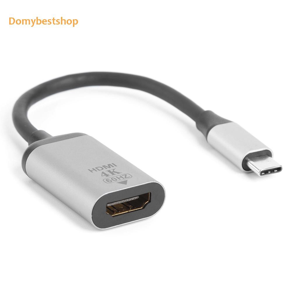 Dây Cáp Chuyển Đổi Usb C Sang Hdmi Type C Đầu Cắm 4k Cho Laptop / Điện Thoại / Máy Tính Bảng