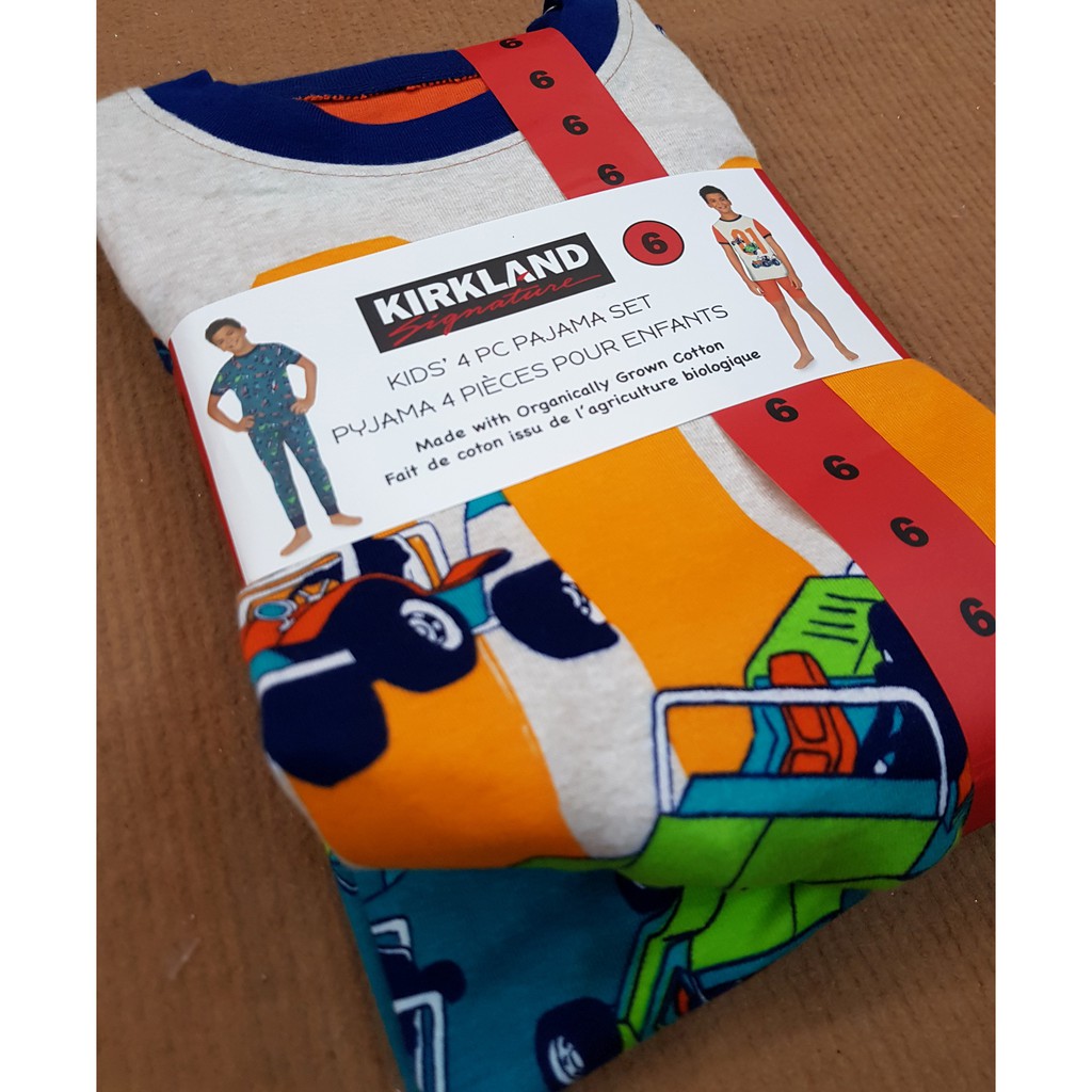 Pijama / Set 2 Bộ Ngắn và Dài Bé Trai (16-33kg)