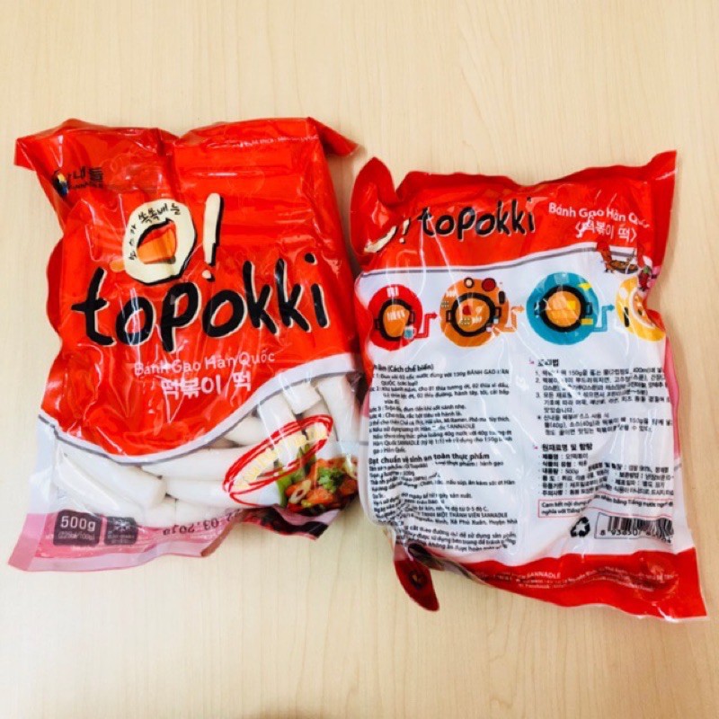 Tobokki - Bánh gạo Hàn 200g