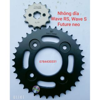 Nhông dĩa wave RS/MSX/Future Neo/Wave S110 Recto,  14/36
