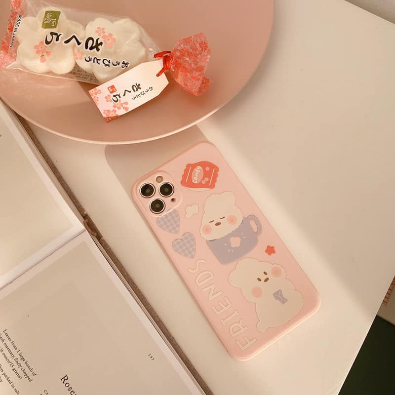 Ốp Lưng Điện Thoại Nhựa Mềm Thỏ Candy - CAS2174