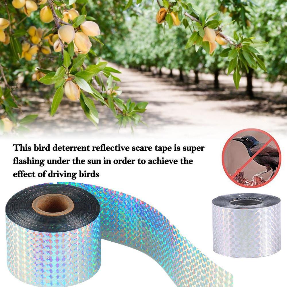 NICKOLAS 1 Cuộn Băng Keo Phản Quang Hai Mặt Cho Chim Bồ Câu