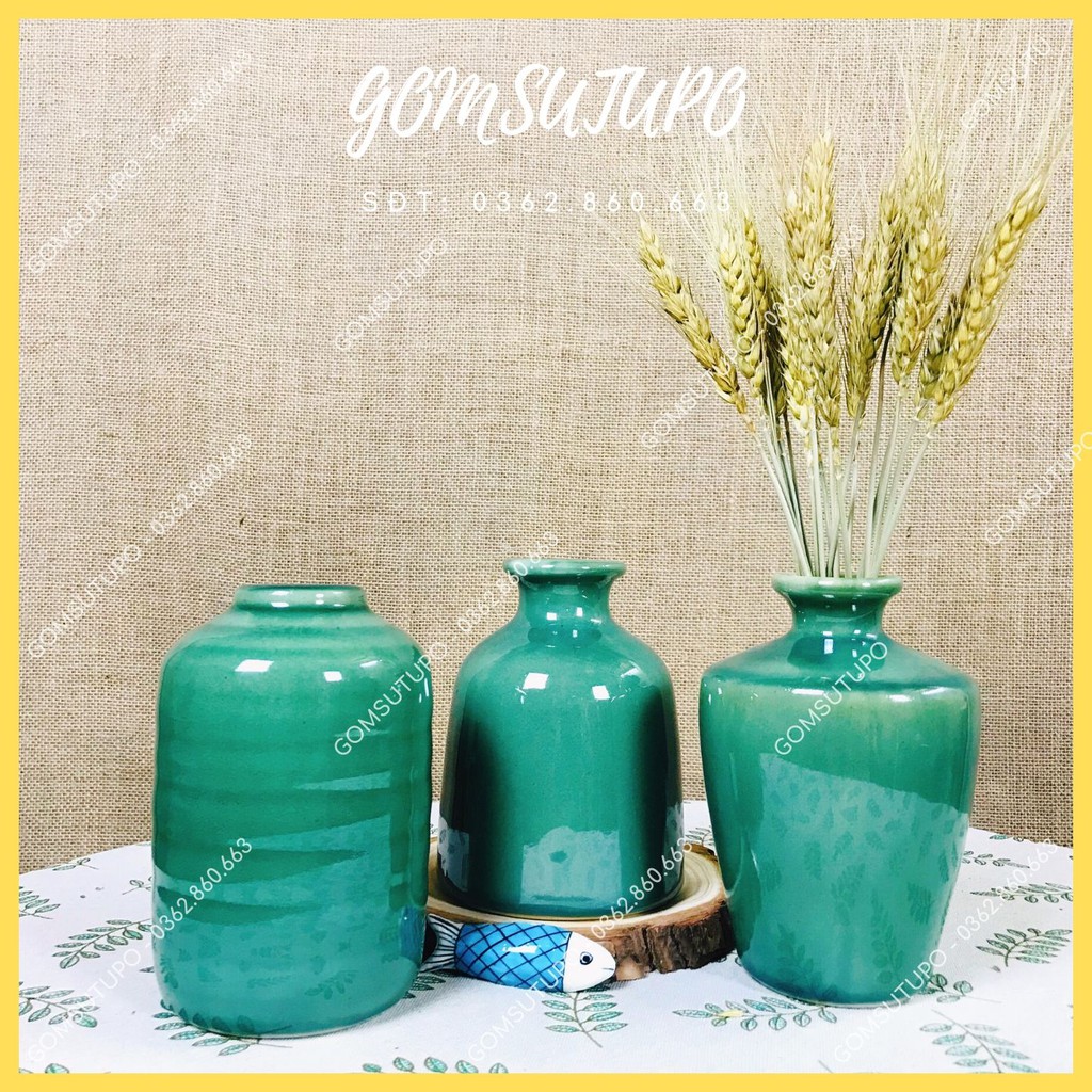 Lọ Hoa Sứ Mini - Mẫu mới - Gốm Sứ Bát Tràng - Bình Hoa Trang Trí - Decor