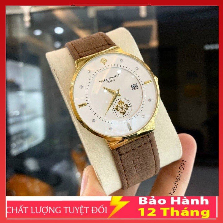 Đồng Hồ Nam Pater P2368 Kim rốn, dây da ộn, phụ kiện nam cao cấp.