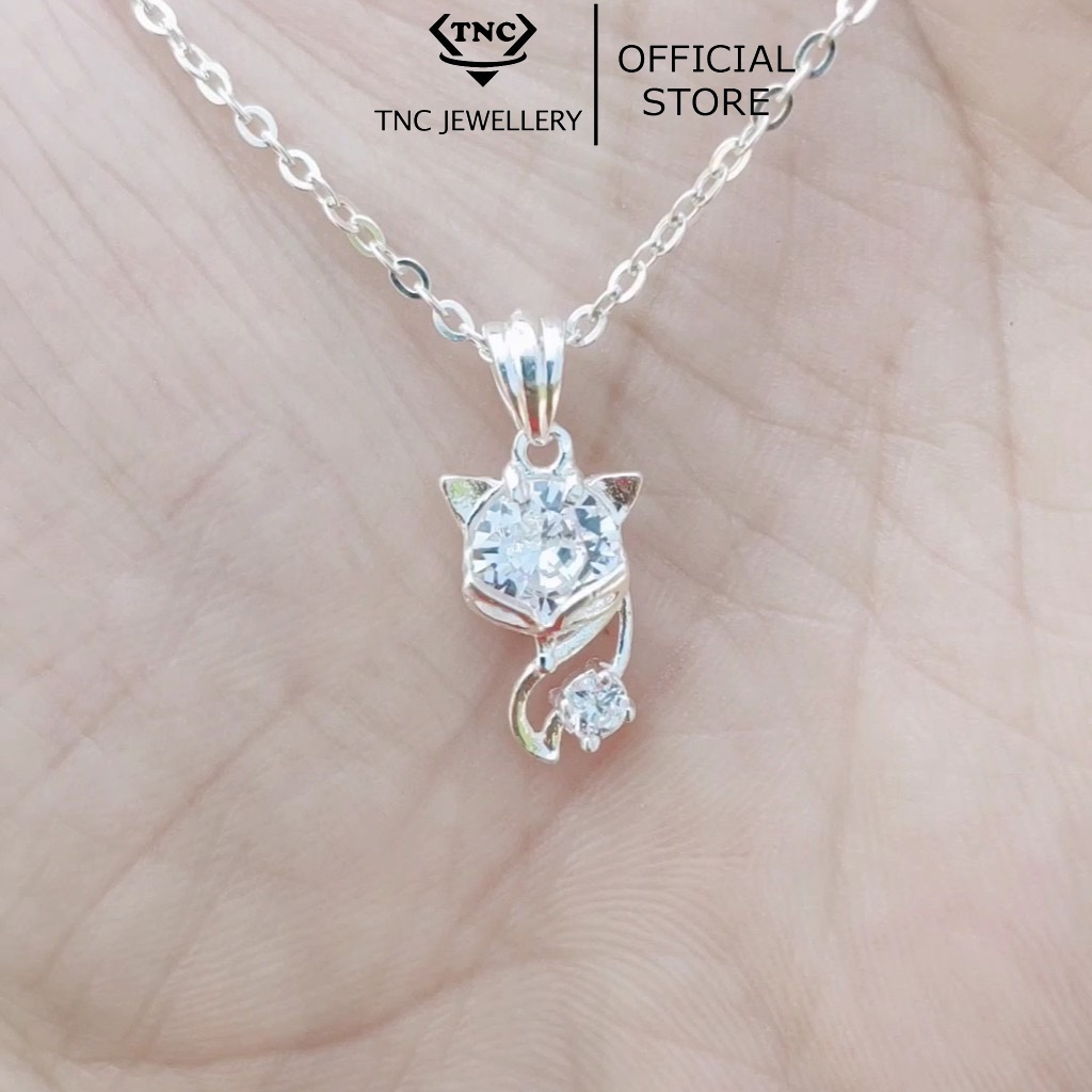 Dây chuyền bạc 925 mặt hồ ly TNC JEWELLERY may mắn cho nữ