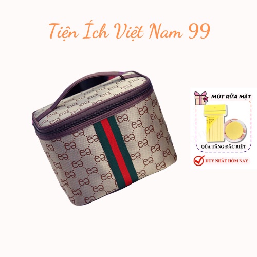 Túi Đựng Mỹ Phẩm / Đồ Trang Điểm, Cốp vải đựng mỹ phẩm cá nhân mini đi du lịch, túi đồ makeup 88079