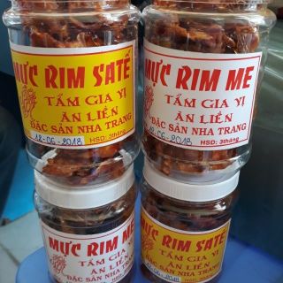 Mực rim me _mực rim sate 5 hủ
