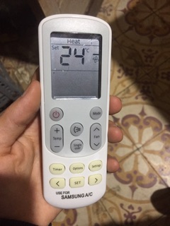 ĐIỀU KHIỂN ĐIỀU HOÀ 2 CHIỀU SAMSUNG