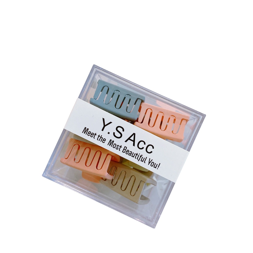 Set 10 Kẹp Càng Cua Mini Thời Trang Cho Nữ