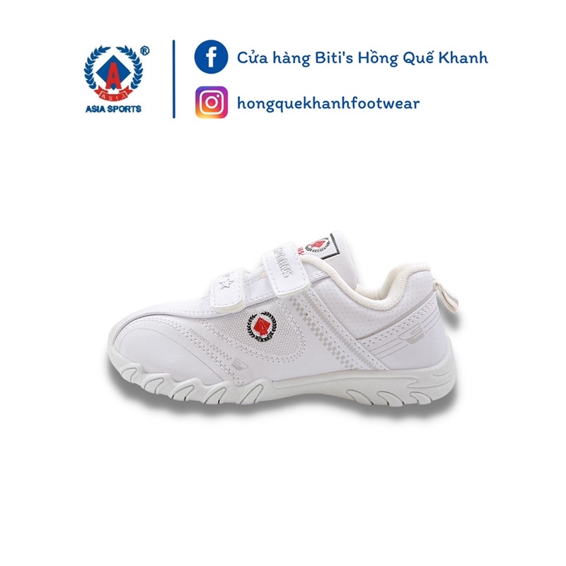 Giày das da xi Asia LC34 xé dán dành cho học sinh