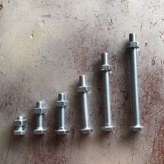 Combo 10 bộ bulong lục giác 8ly (M8) nhiều size