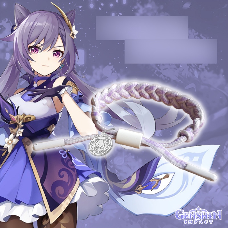 Vòng Đeo Tay Dây Bện Có Thể Điều Chỉnh Được genshin Sugun ayaka zhongli