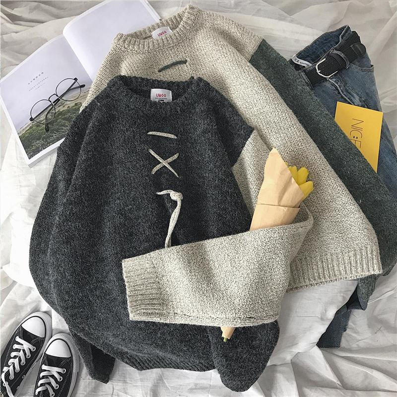 Áo Sweater Cổ Tròn Phong Cách Hàn Quốc Cho Nam | BigBuy360 - bigbuy360.vn