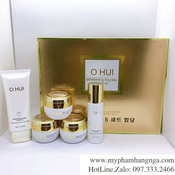 BỘ MỸ PHẨM OHUI WHITENING FRECKLE